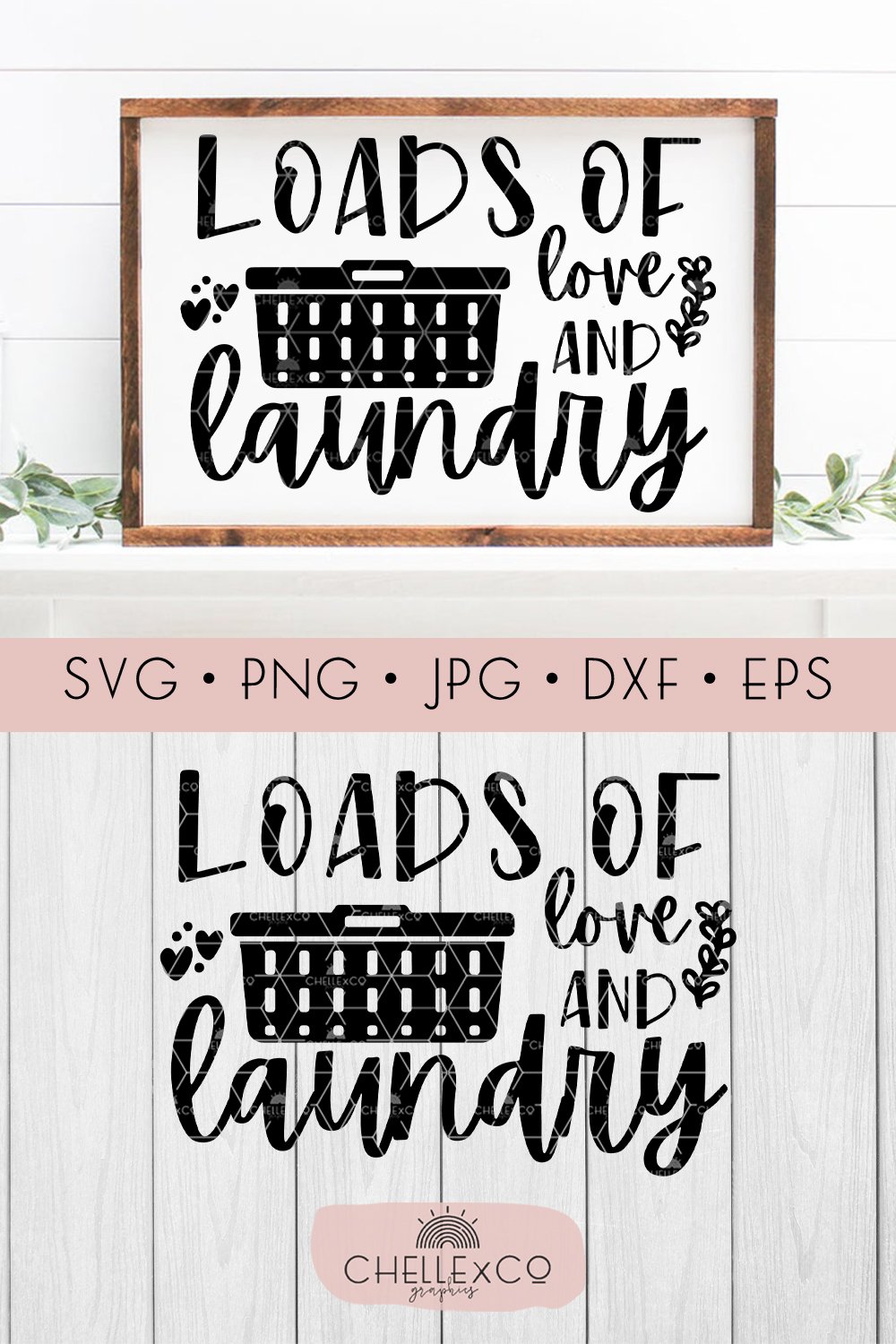 Loads Of Love And Laundry SVG (1017154) Cut Files Design Bundles