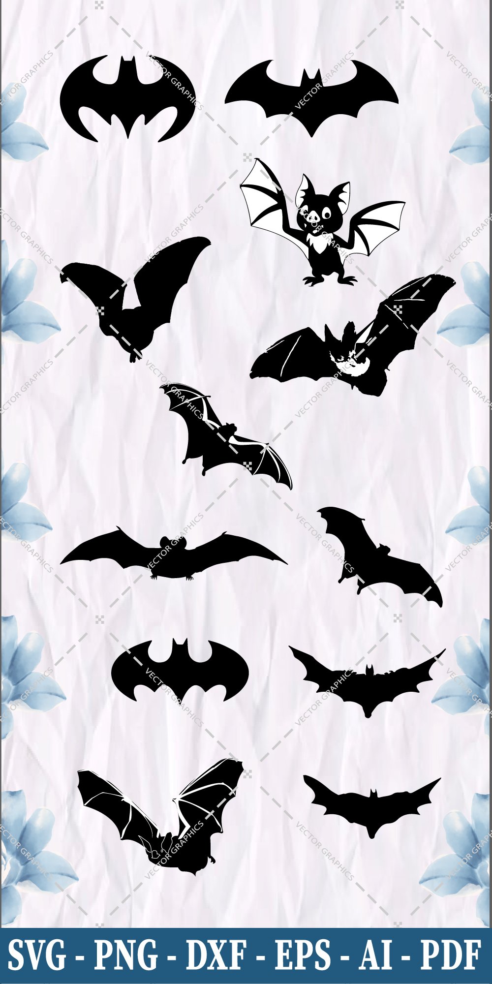 Halloween birds svg, Decorative Halloween birds, Halloween