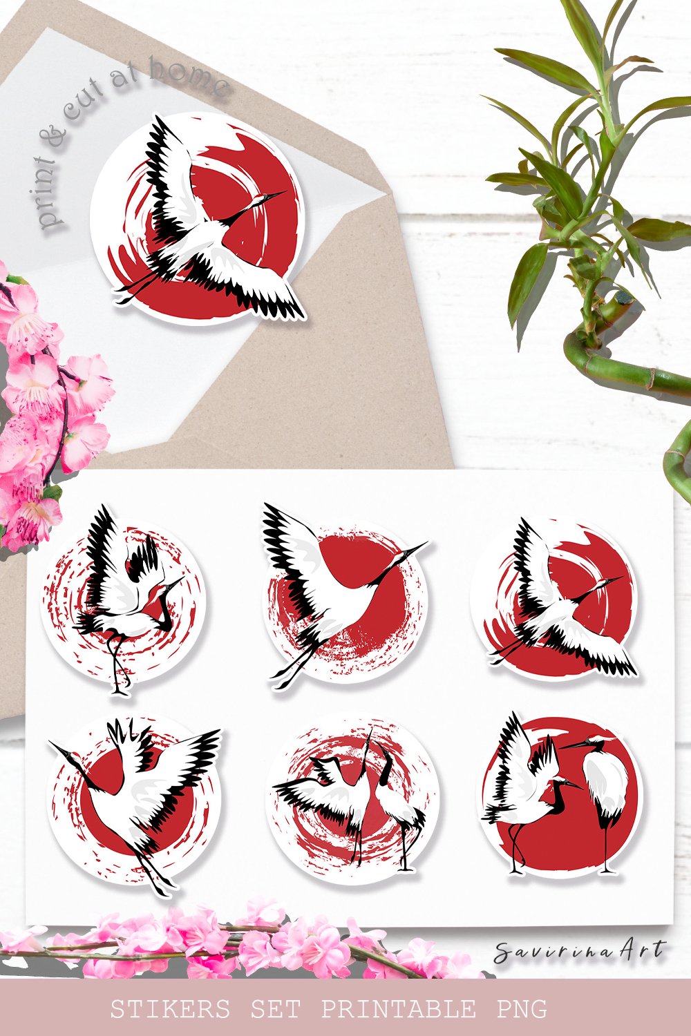 Japanes Stickers set Printable. Sticker PNG (2847169)