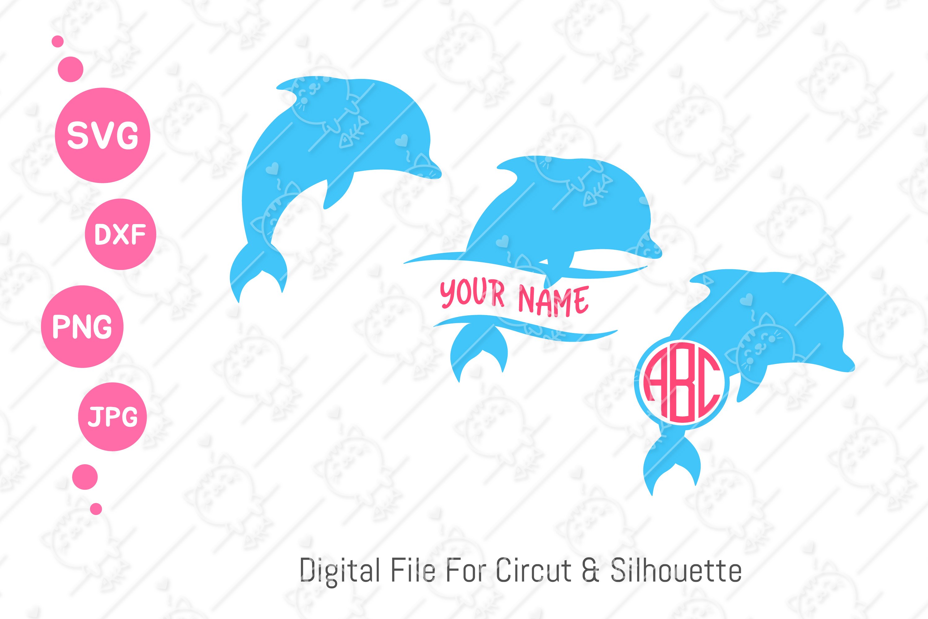 Dolphin SVG | Dolphin Bundle | Ocean SVG | svg dxf png