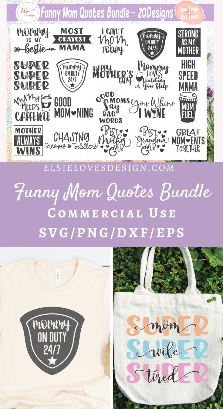 Download Funny Mom Quotes Bundle Svg Cut Files 510851 Cut Files Design Bundles