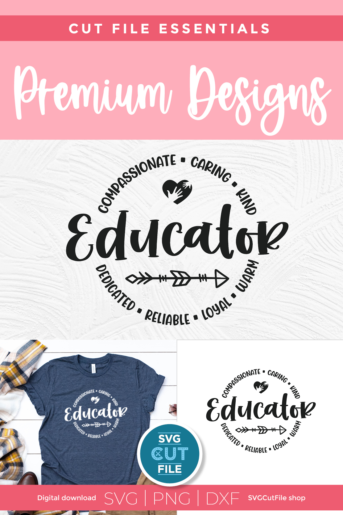 Educator svg-teacher svg for teacher appreciation week