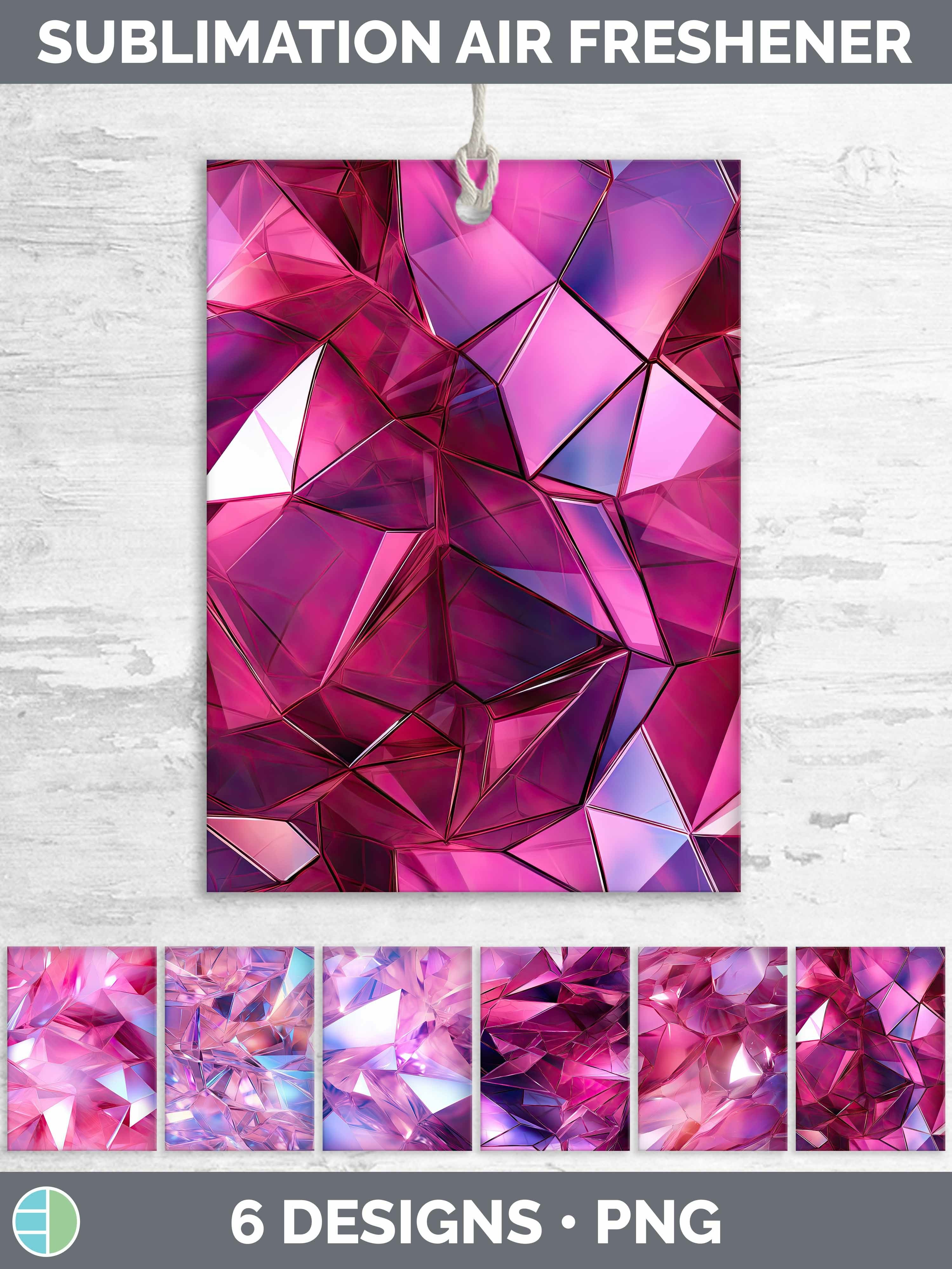 Colors Pink Air Freshener | Bundle Car Freshener Designs