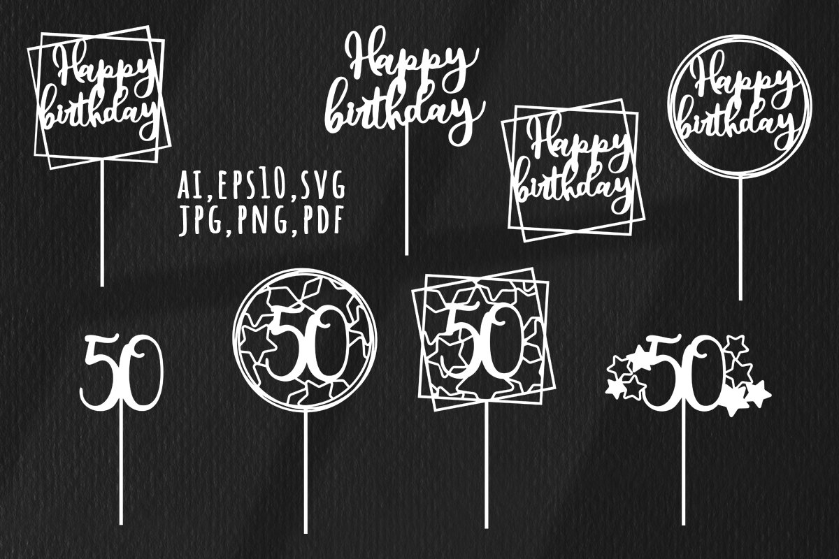Anniversary 50 Decoration