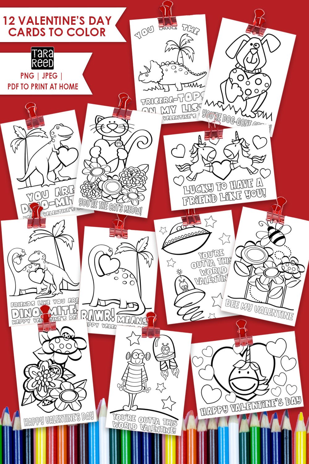 Printable Valentines Day Cards | School Valentines Day Cards, image size:1000x1500