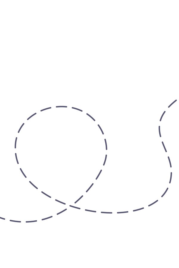 Airplane flight dashing line. Airlines plane line path, trav