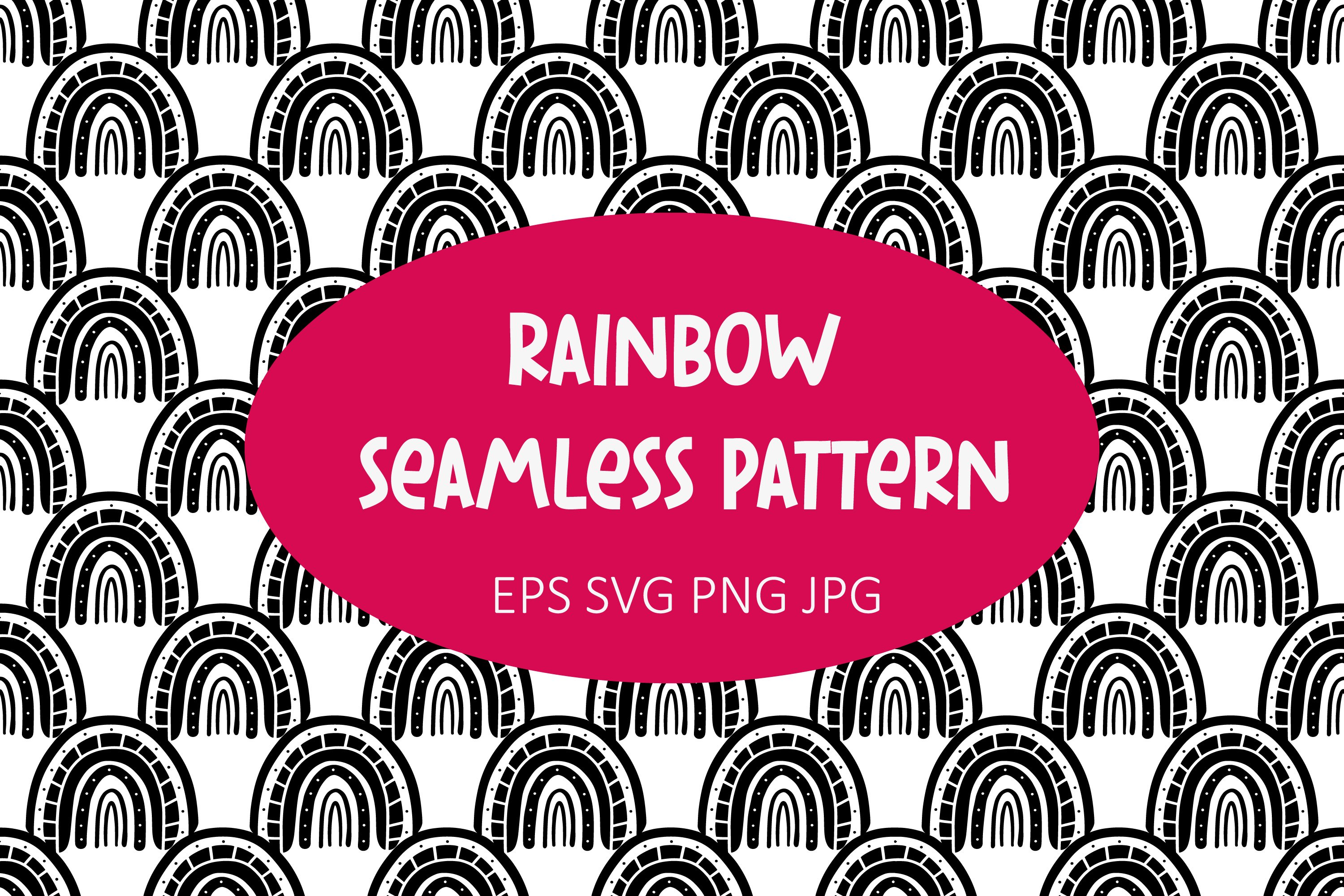 Abstract black rainbow digital paper. Rainbow pattern