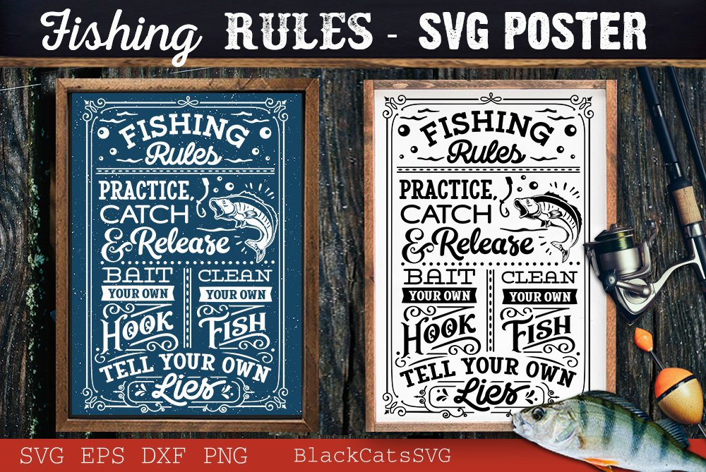 Fishing rules svg (1195728)