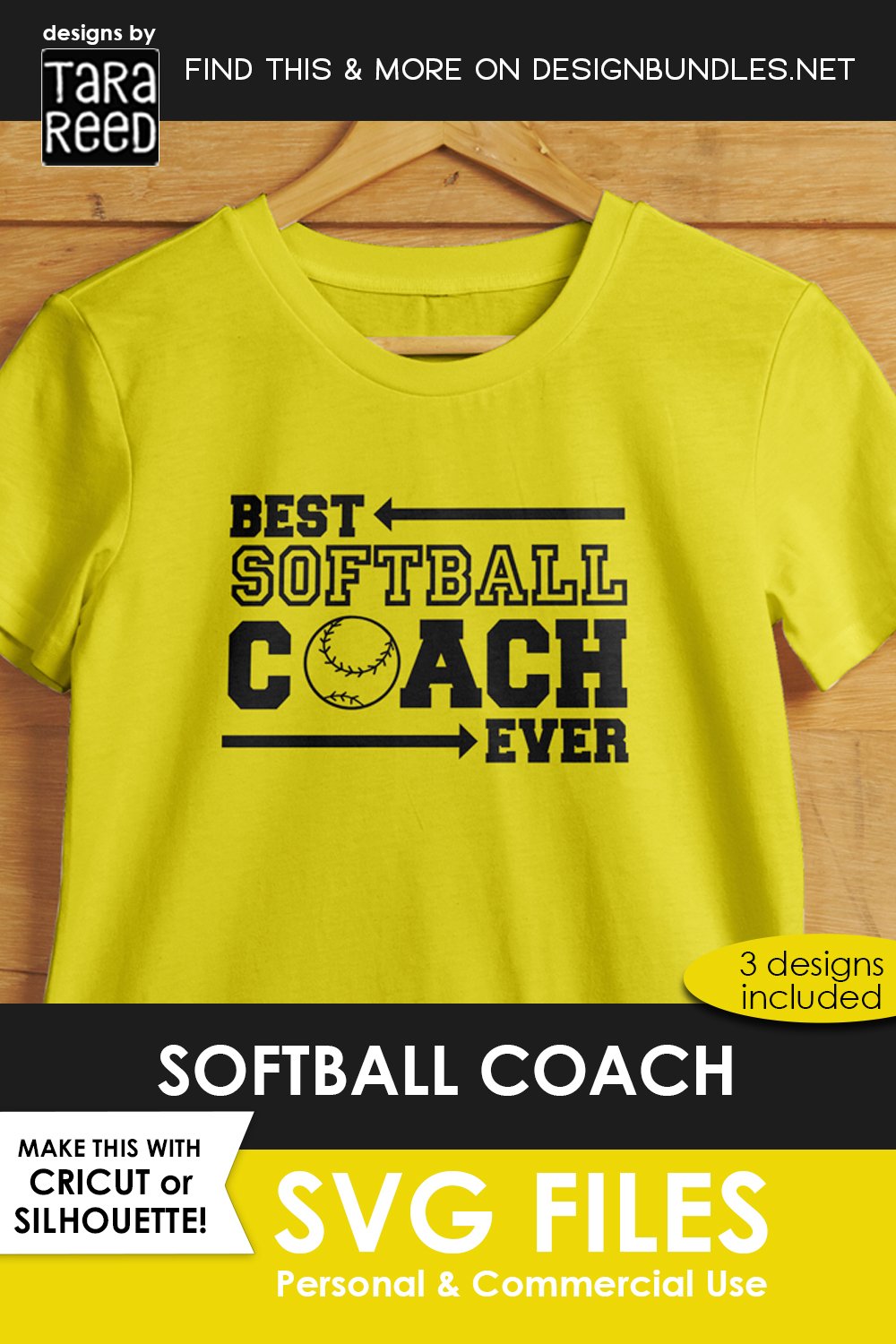 Softball Coach Softball SVG and Cut Files