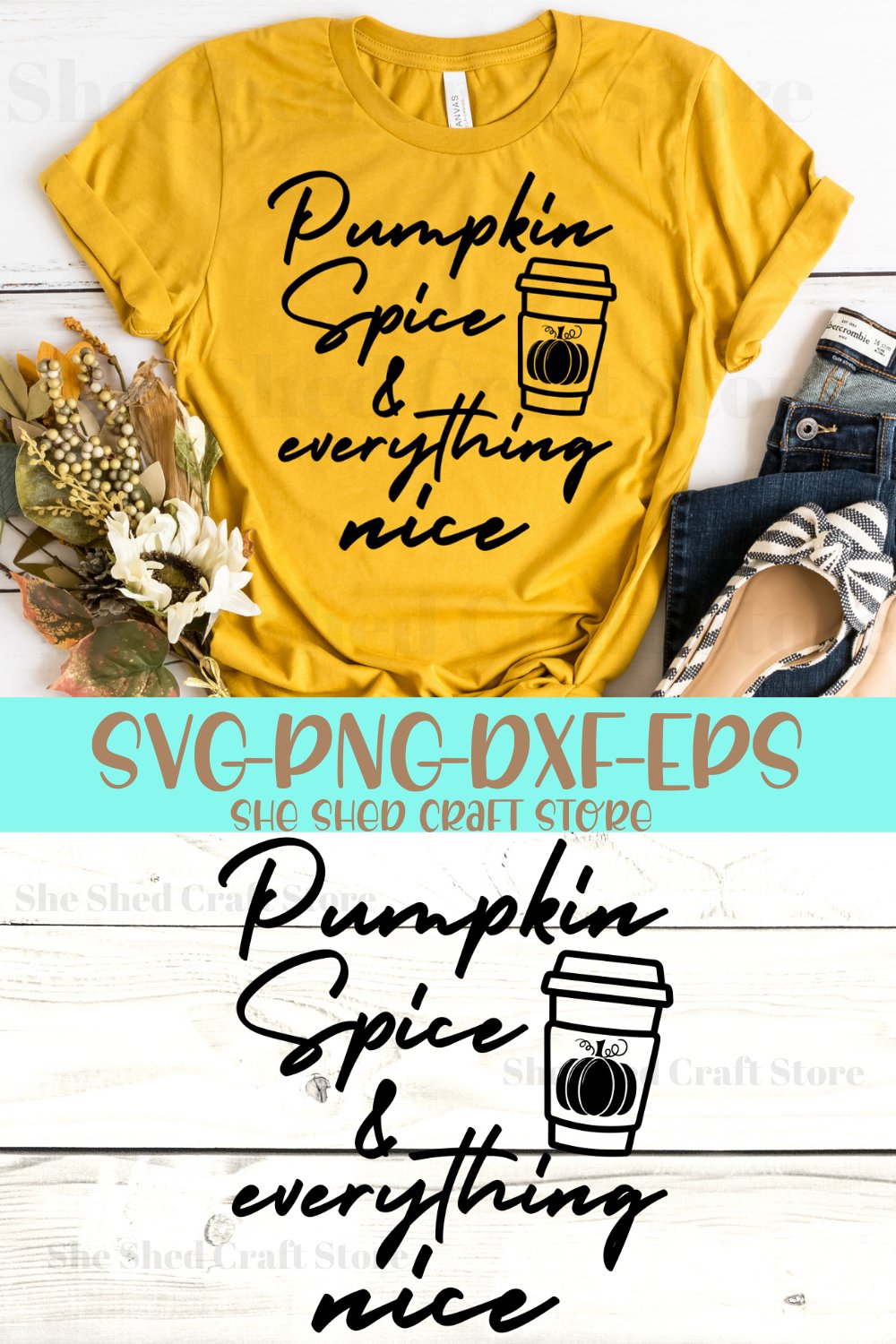 Pumpkin Spice and Everything Nice Fall SVG - Fall Quote SVG