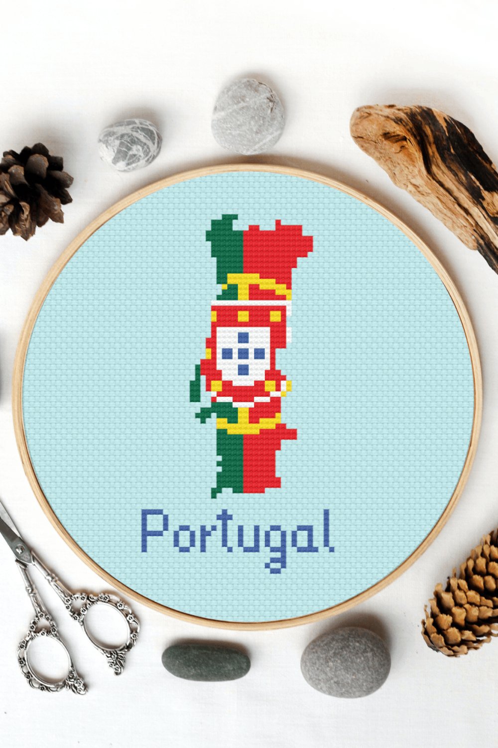 Mexico map flag Cross stitch pattern PDF Mexican (2488891)