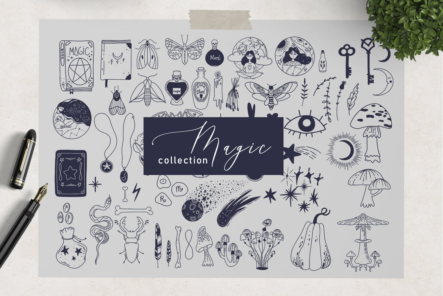 Magic vector collection (773534)