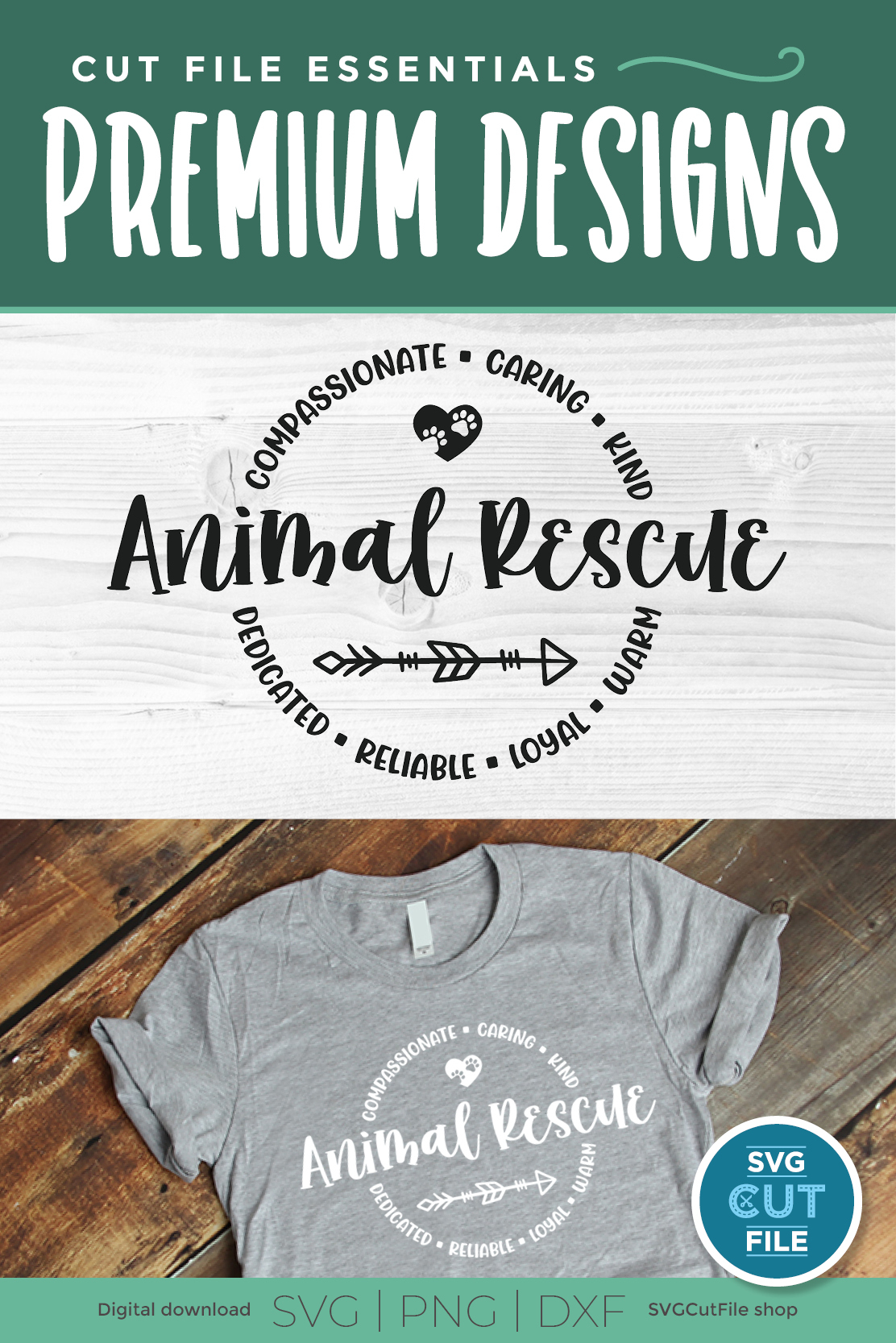 Animal Rescue Rabbit Svg Animal rescuer svg - pet adoption svg for foster