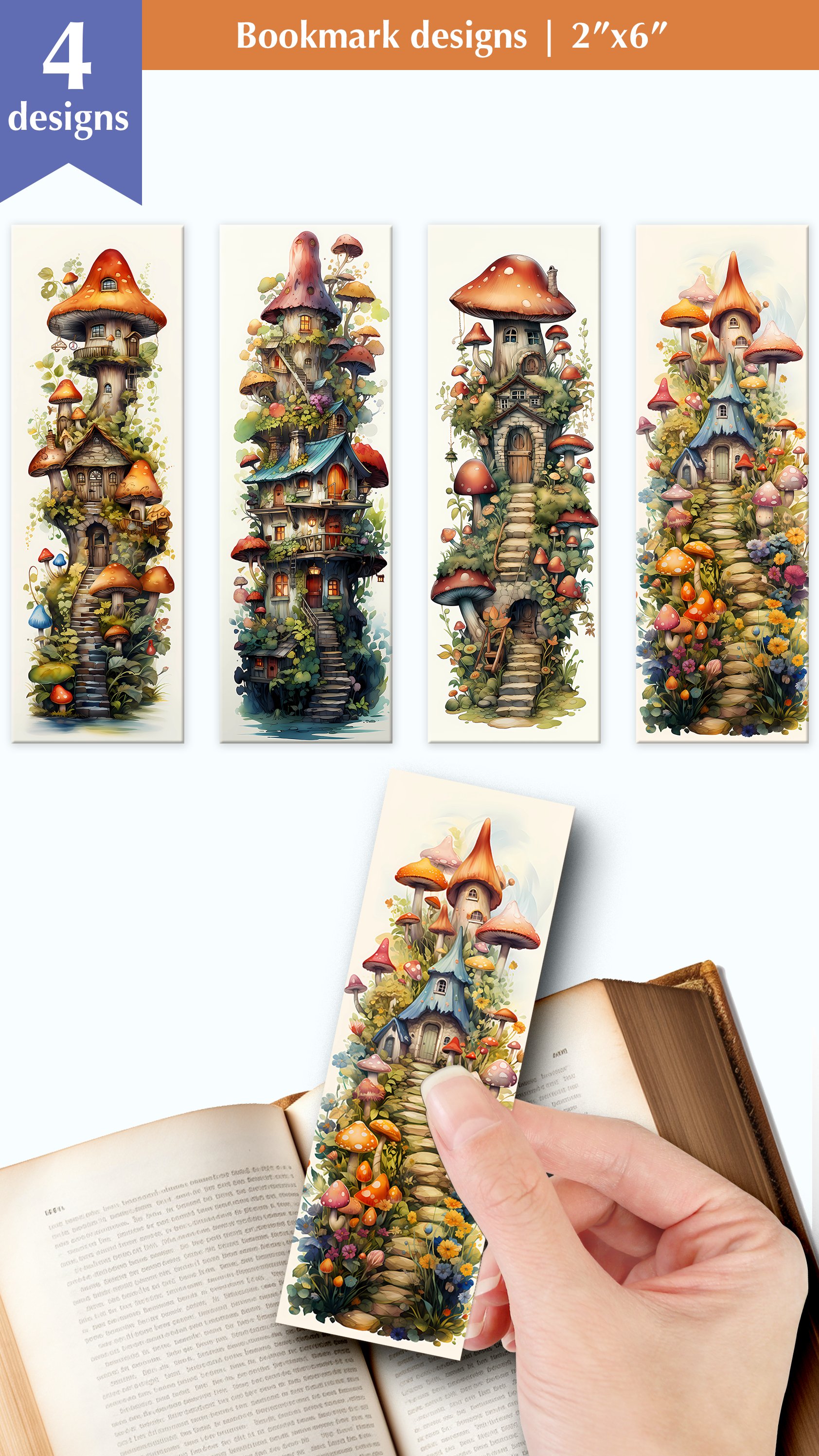Bookmark designs, Printable bookmark