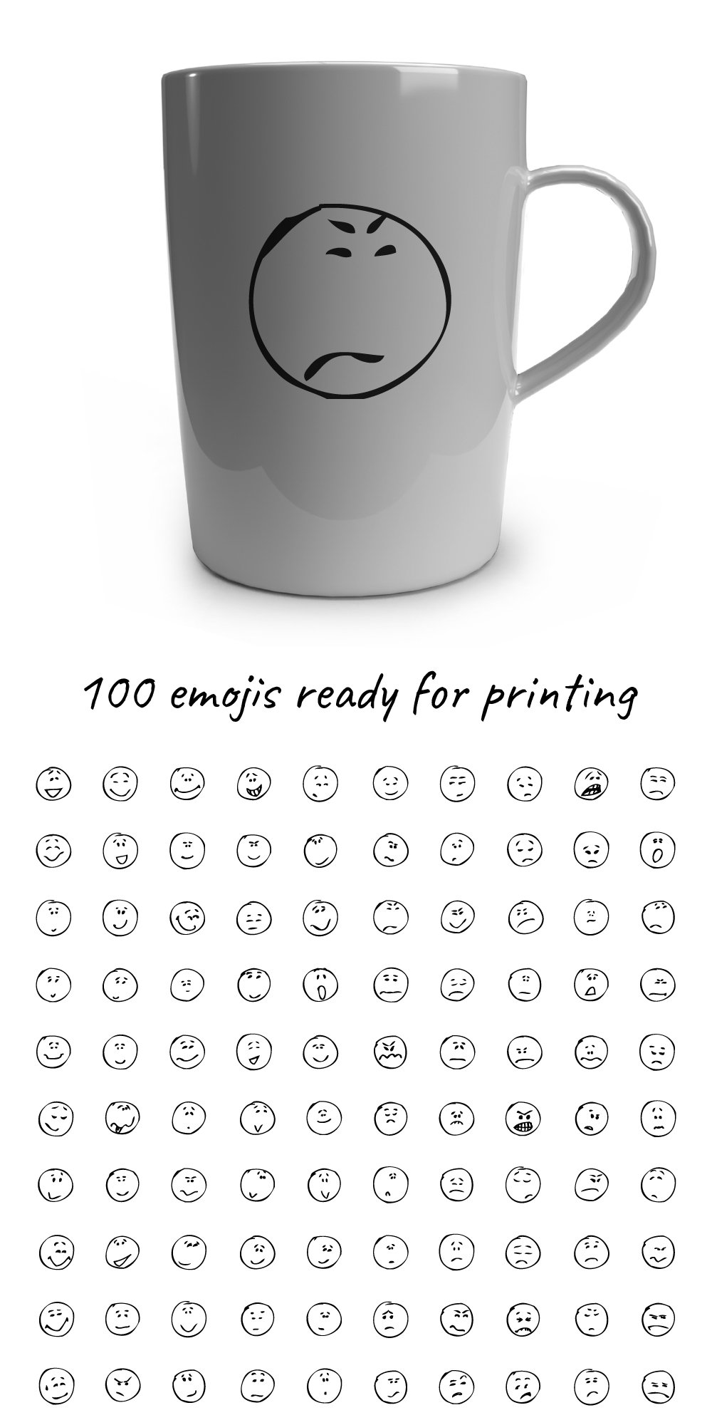 Emoji cup mug sublimation svg png jpg pdf eps dxf (1912654)