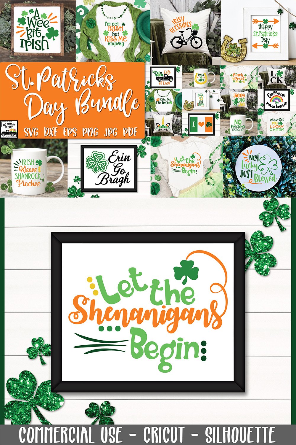 St Patricks Day SVG Bundle with 25 SVG Cut Files