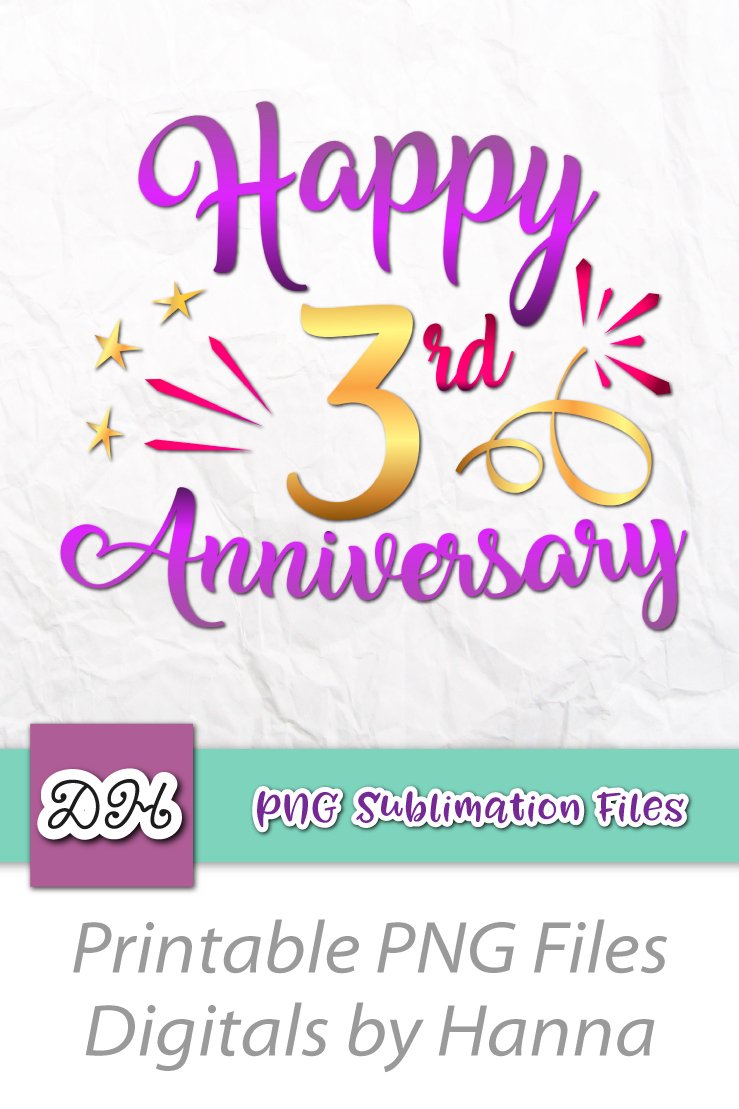 3rdanniversary サプライ Happy 3rd anniversary 3 years old Birthday Leather Wedding