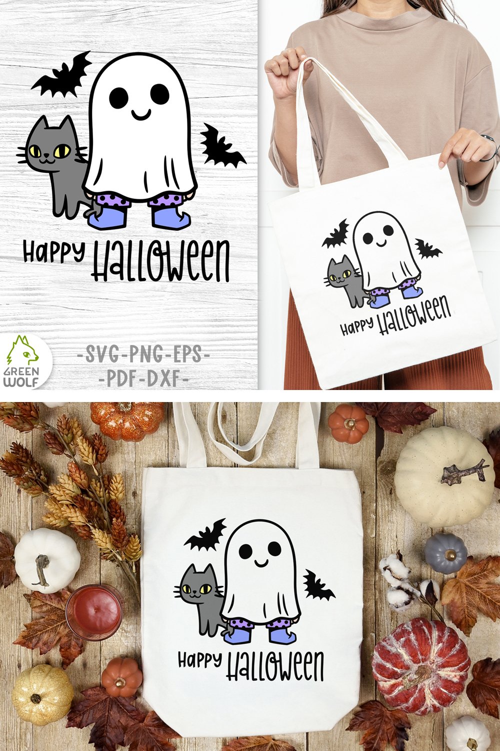 Ghost svg Layered halloween svg Cute ghost sublimation png