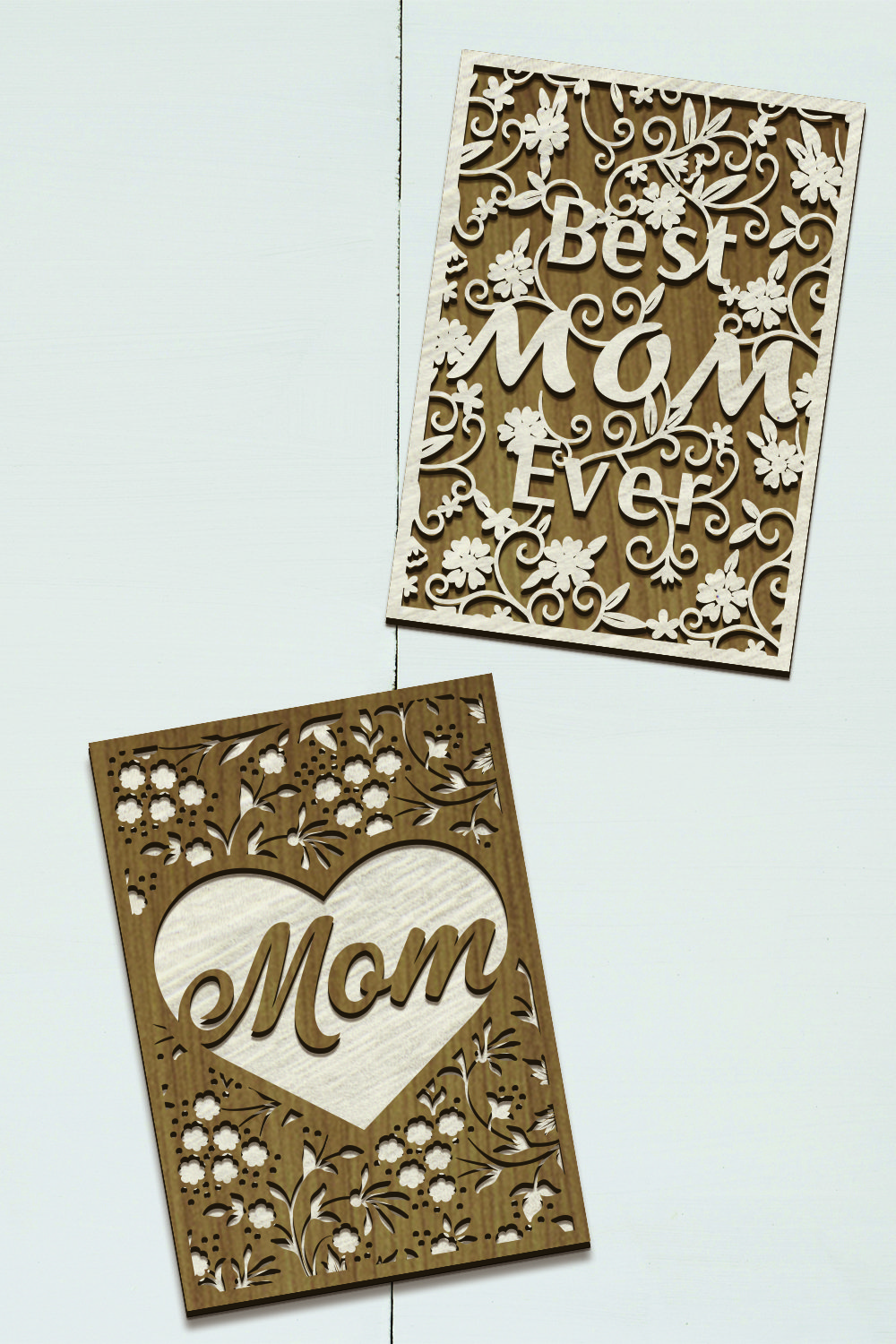 Postcard Set Layered Templates