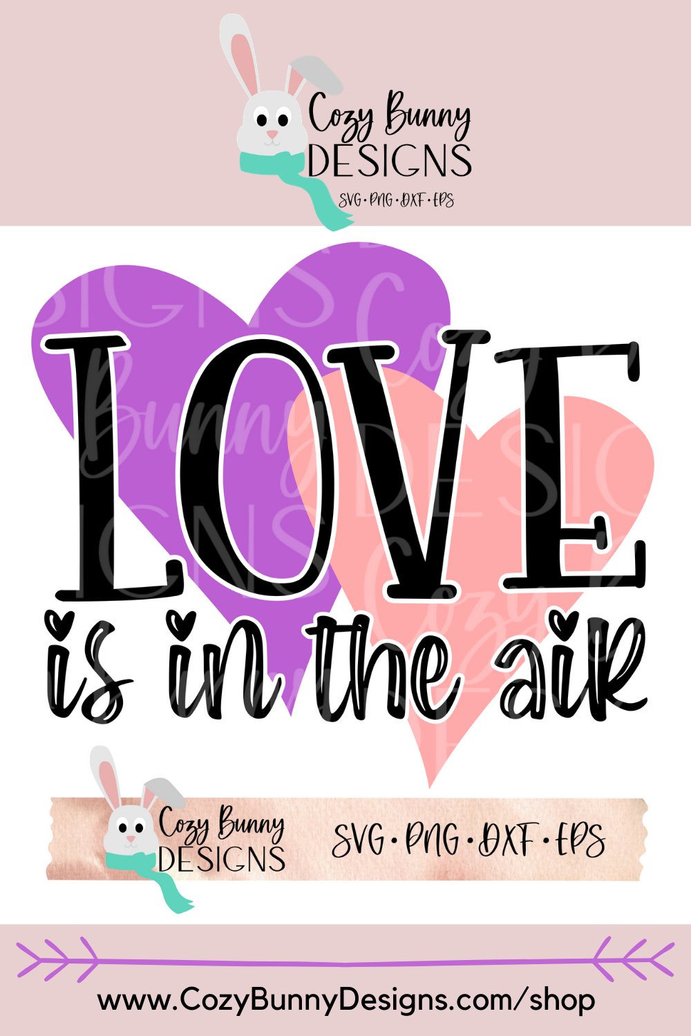 Love is in the Air | Valentine's Day SVG