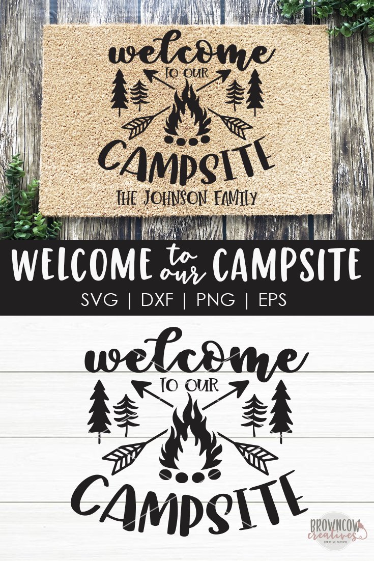Welcome to Our Campsite SVG, Welcome to Our Campsite SVG