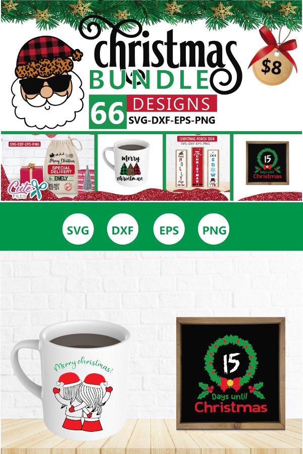 Christmas Huge Bundle SVG cut files for crafters