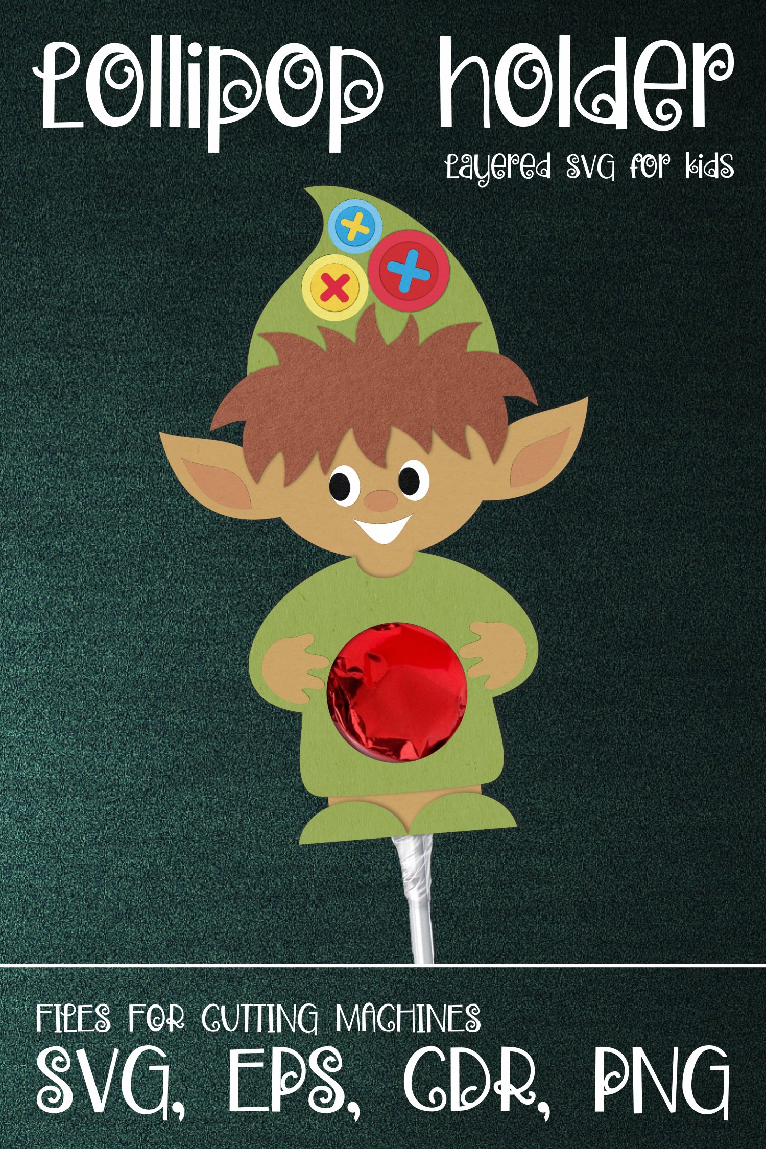 Brownie Lollipop Holder Template