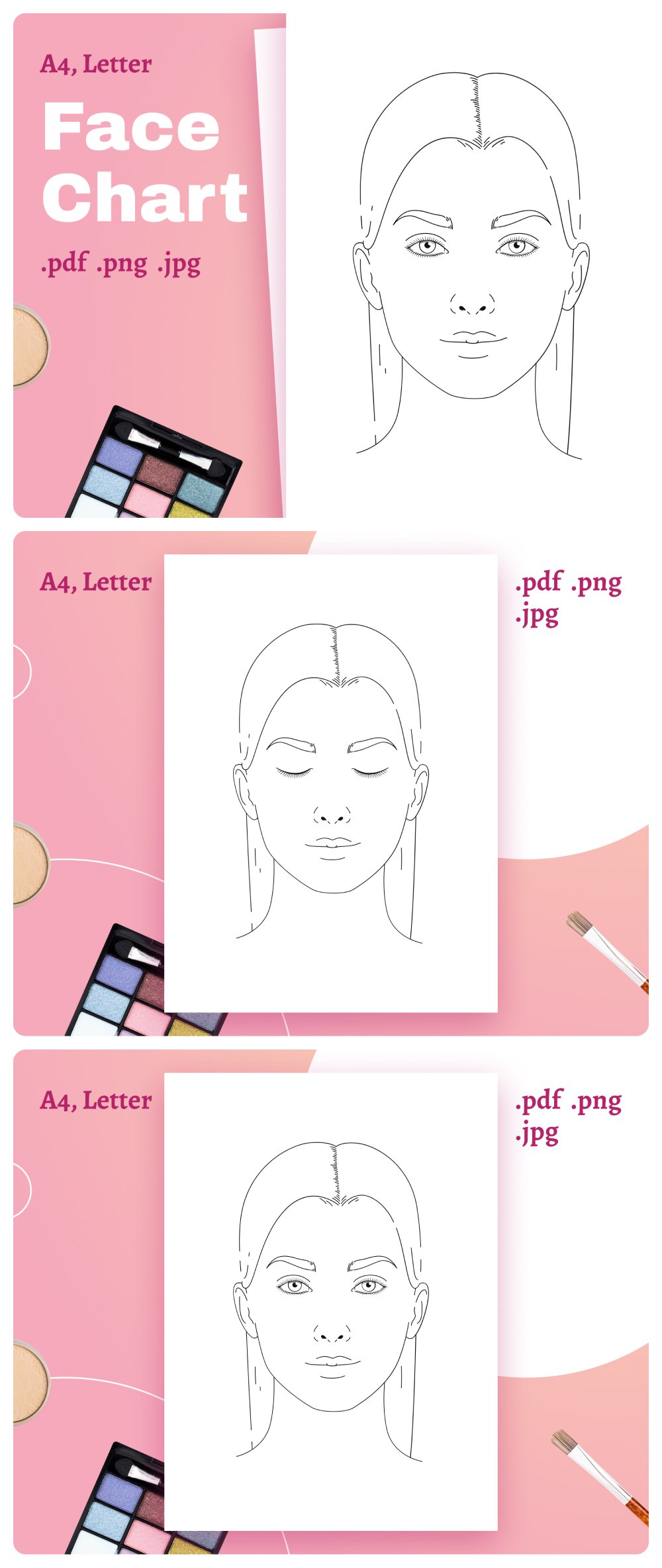 face-chart-pdf-makeup-artist-tool-beauty-planner-makeup