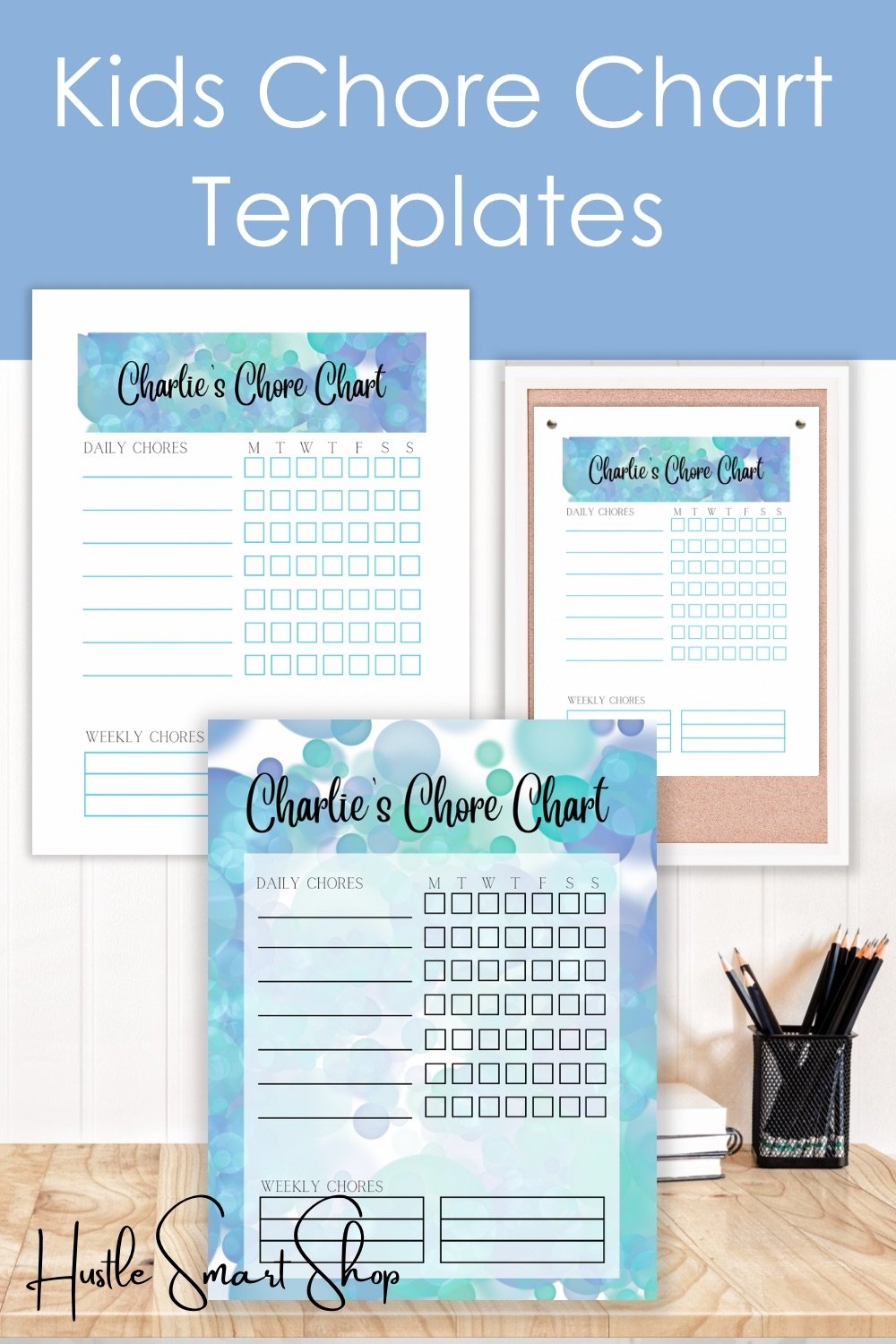 Kids Chore Chart Templates, Printable Chore Charts for Kids
