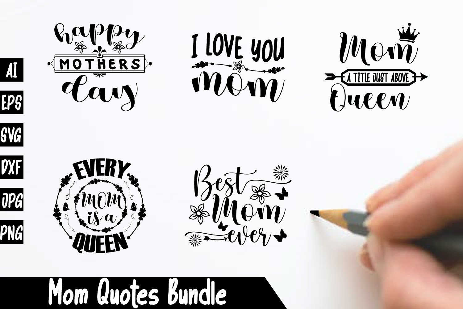 Mom Quotes Bundle (1362779)