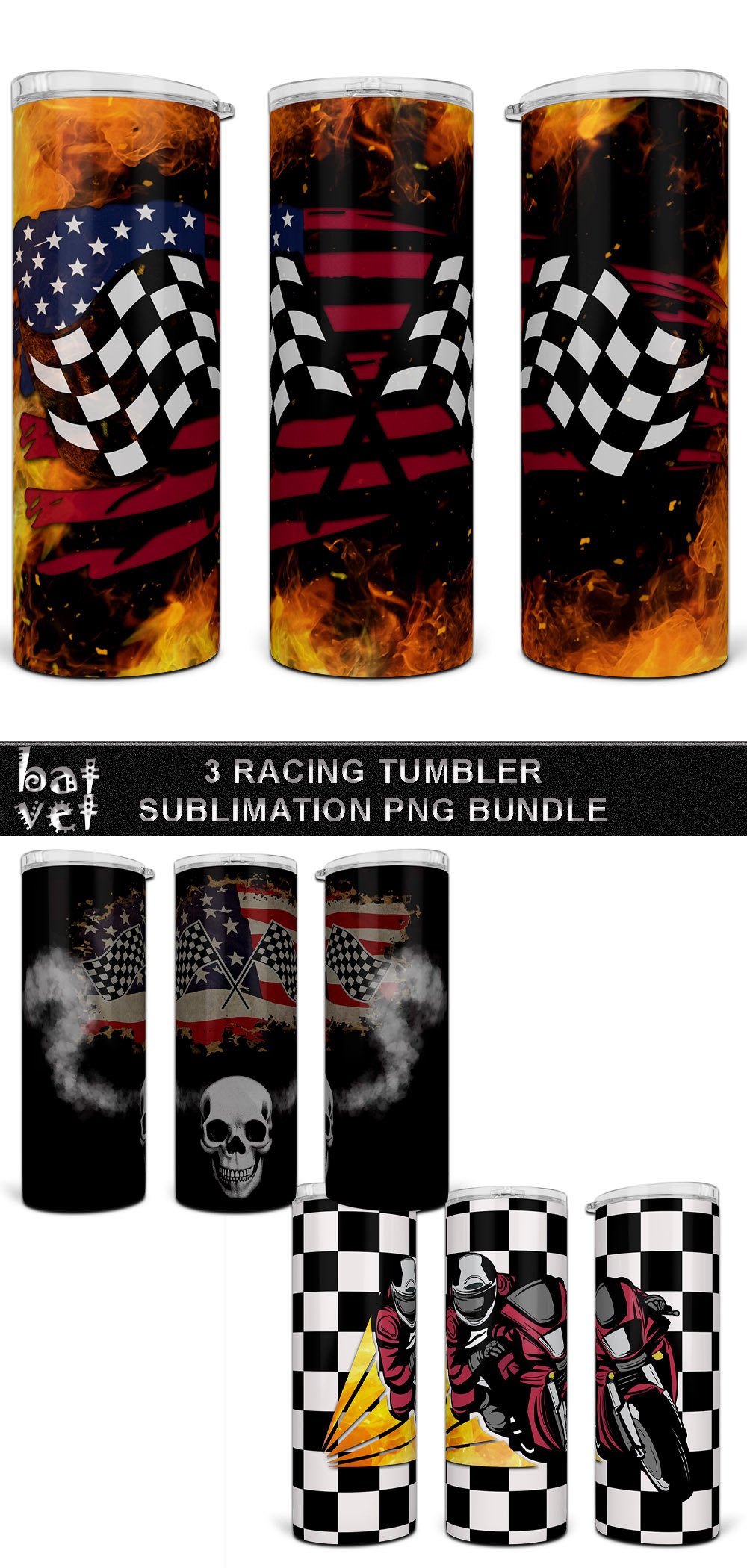 Drag Racing Tumbler RBNPS