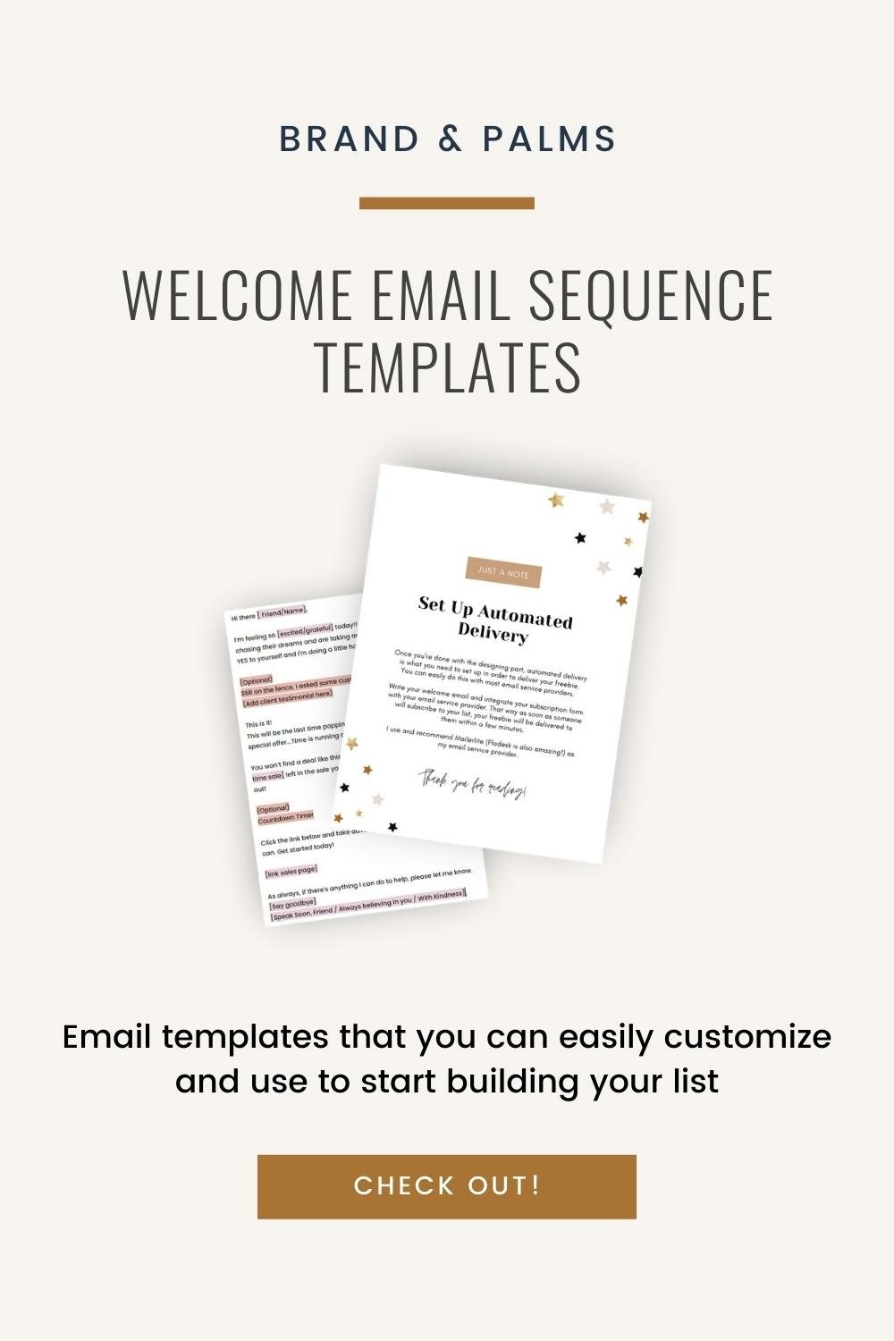 Welcome Email Sequence Templates