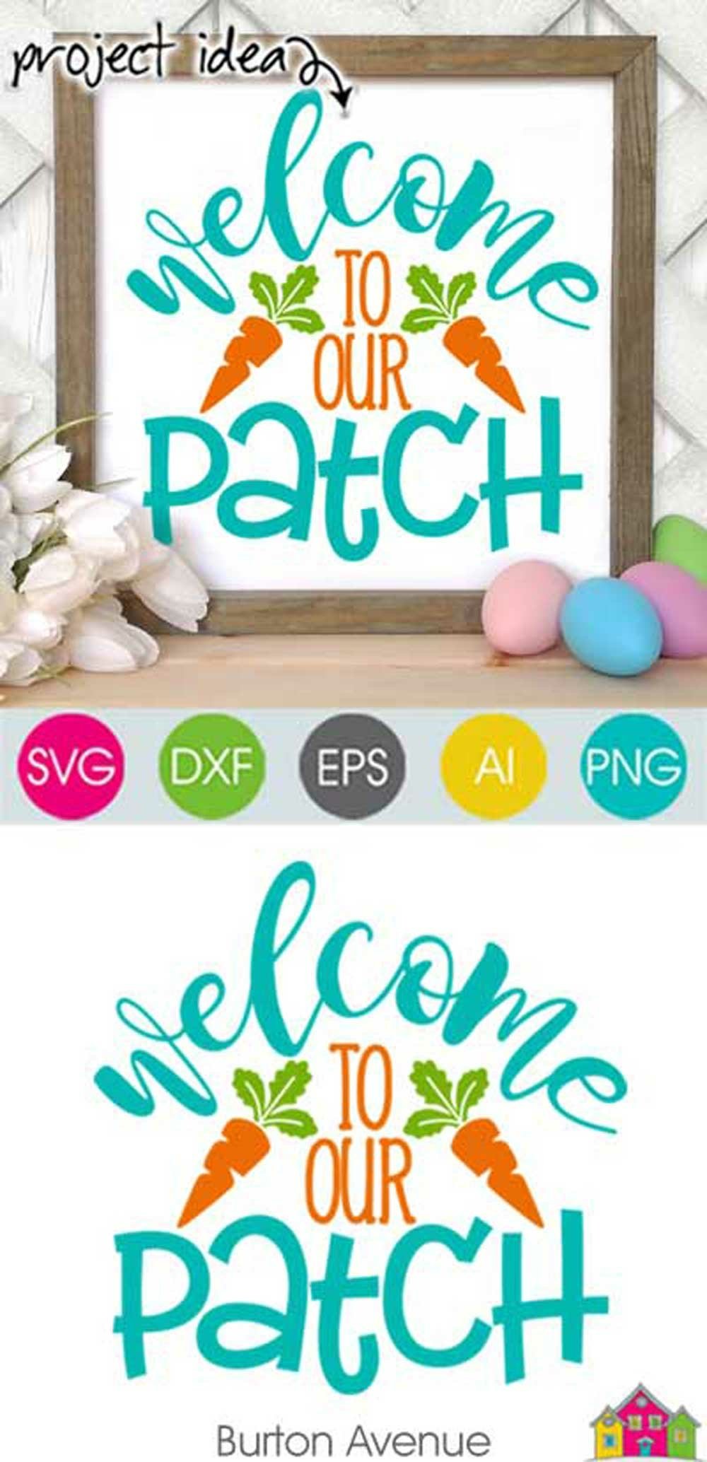 Welcome to our Patch Easter SVG | Easter Sign SVG