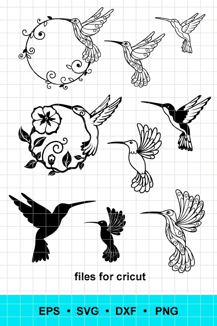 Hummingbird Silhouette Clipart