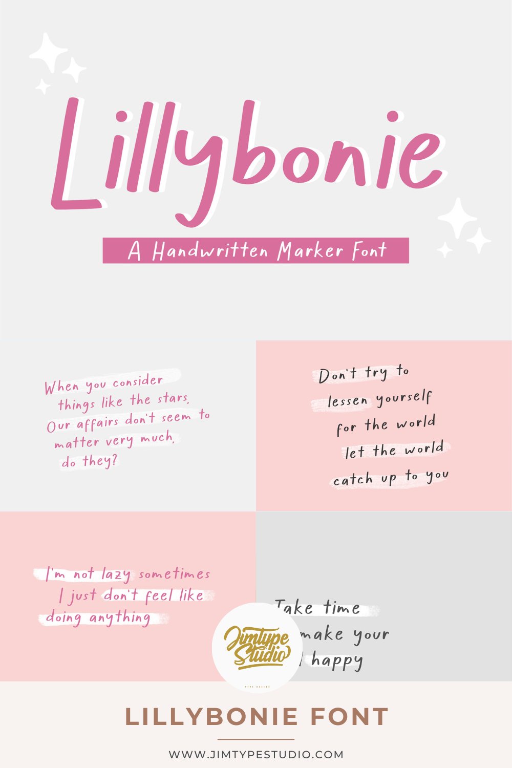 Lillybonie - Girly - Youtube - Social Media Font