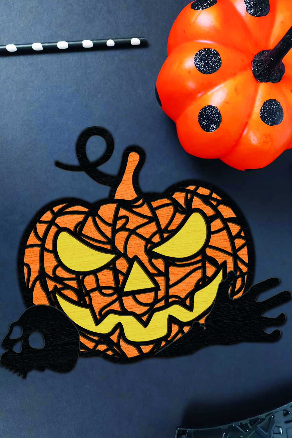 Halloween Decorative Pumpkin Template
