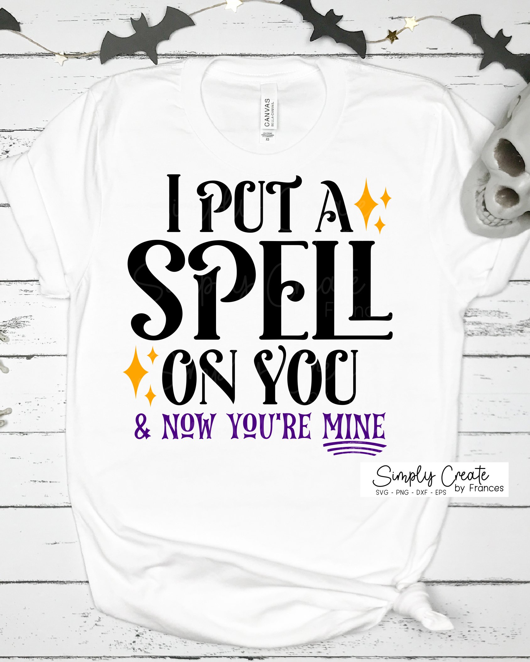 I Put a Spell on You SVG, Now You're Mine, Halloween, Witch