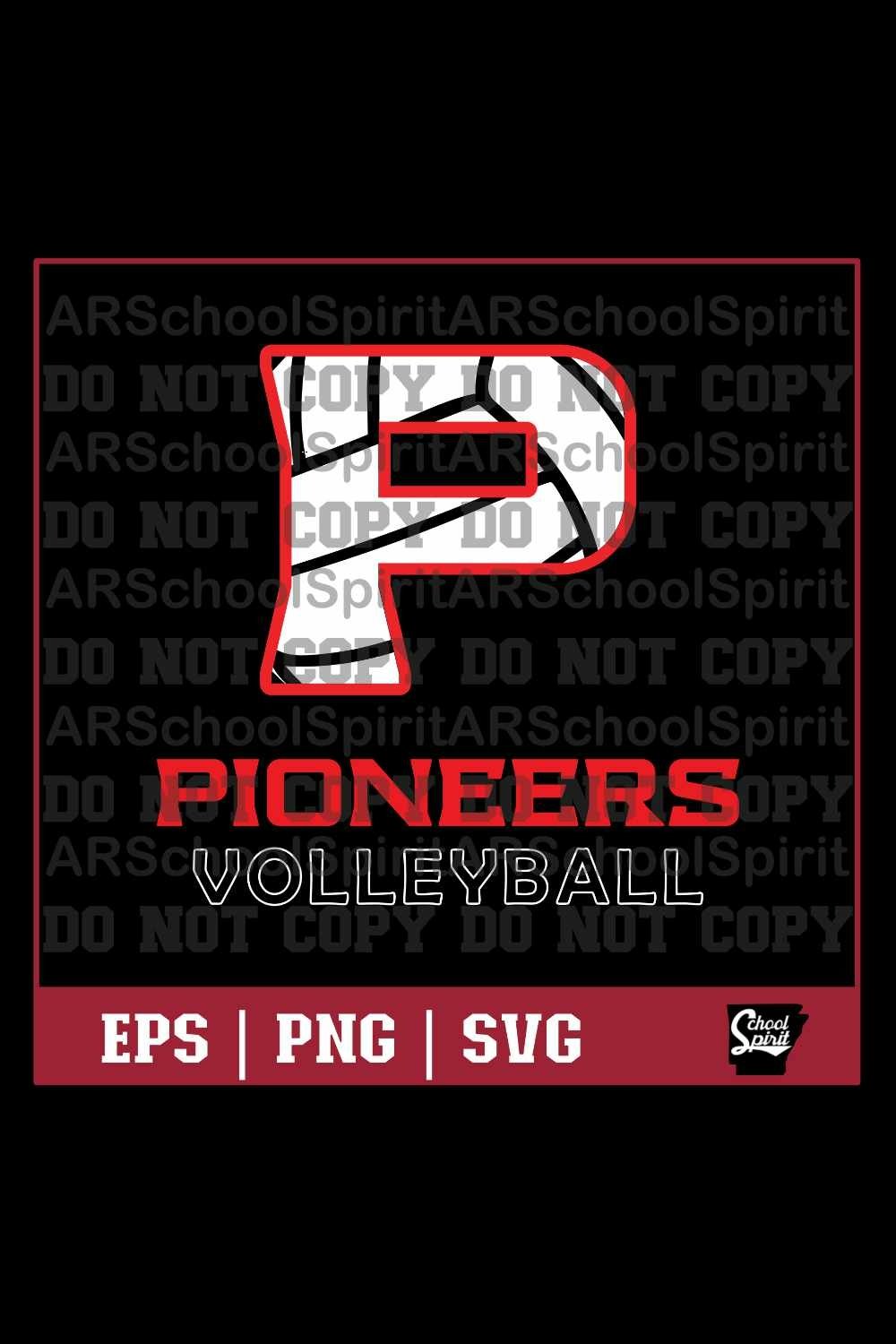 Pioneers Volleyball Design