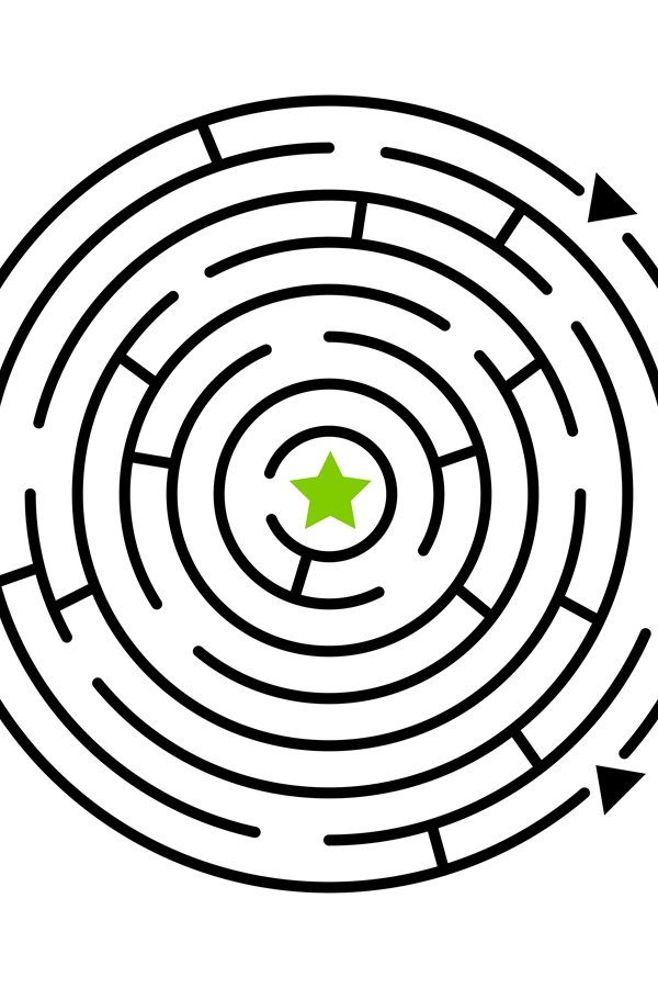 Ways to labyrinth maze game