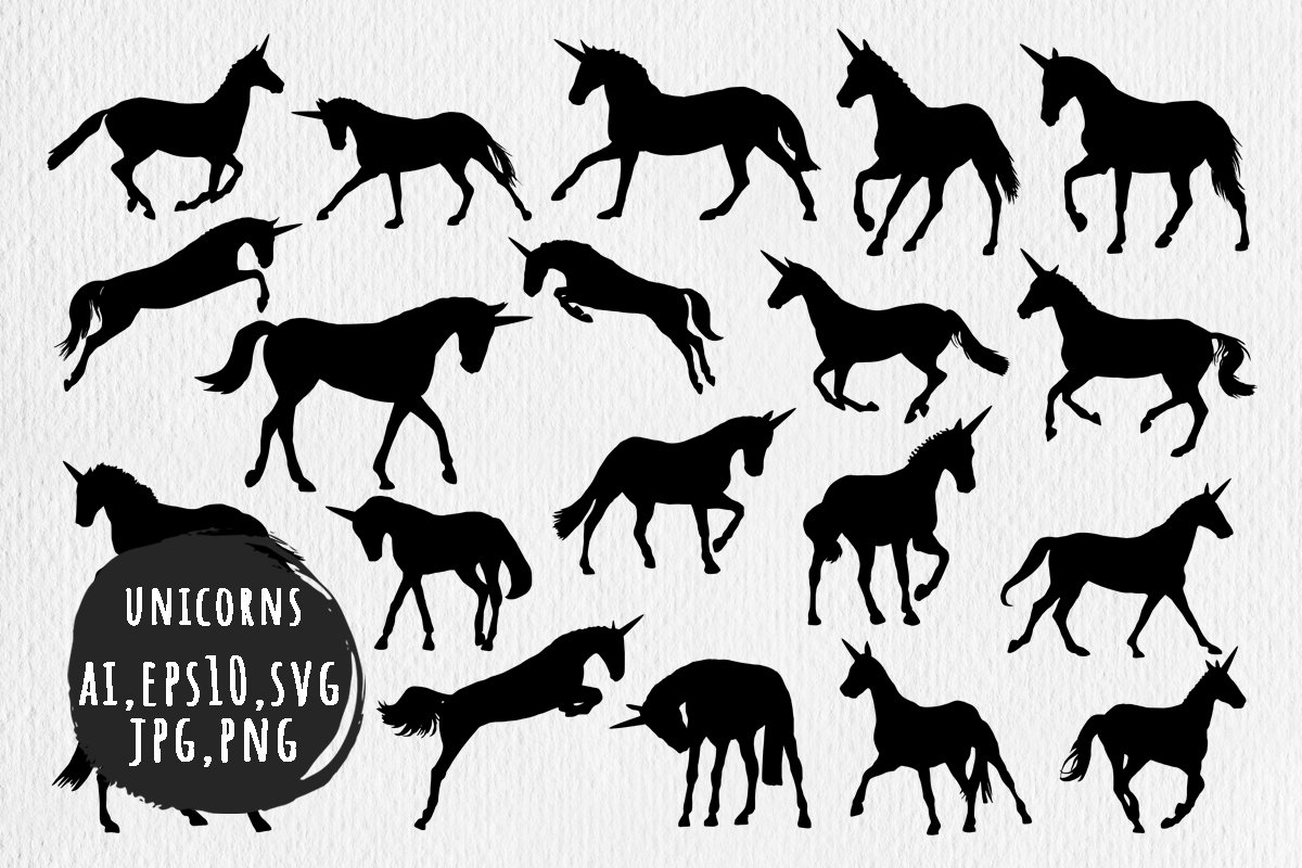 Unicorns silhouettes (1291922)