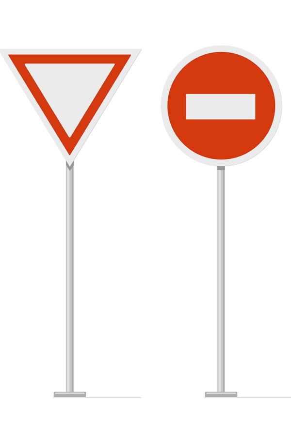 Highway road signs. Traffic road, highway speed street sign,