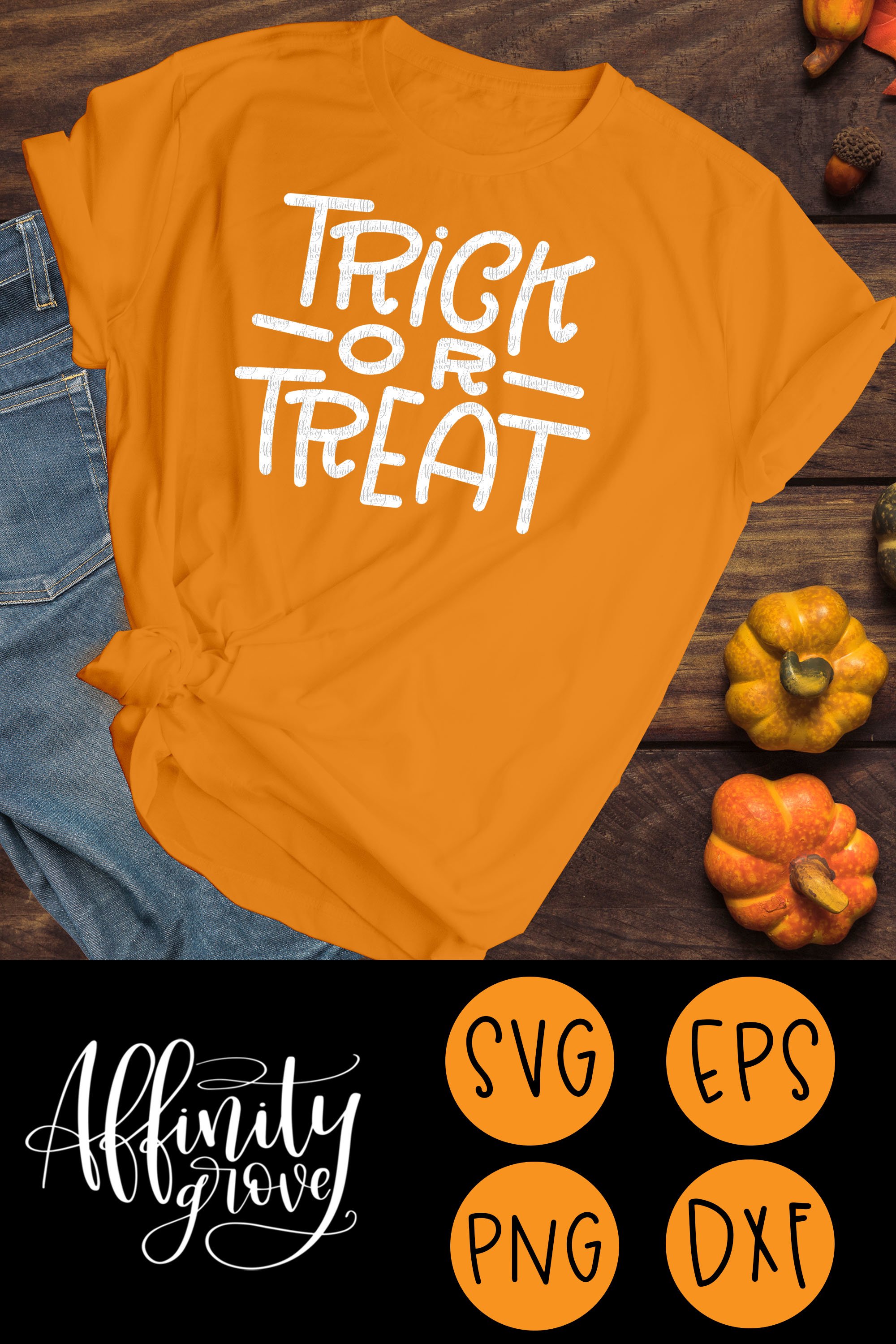 Trick or Treat SVG Cut File for Cricut