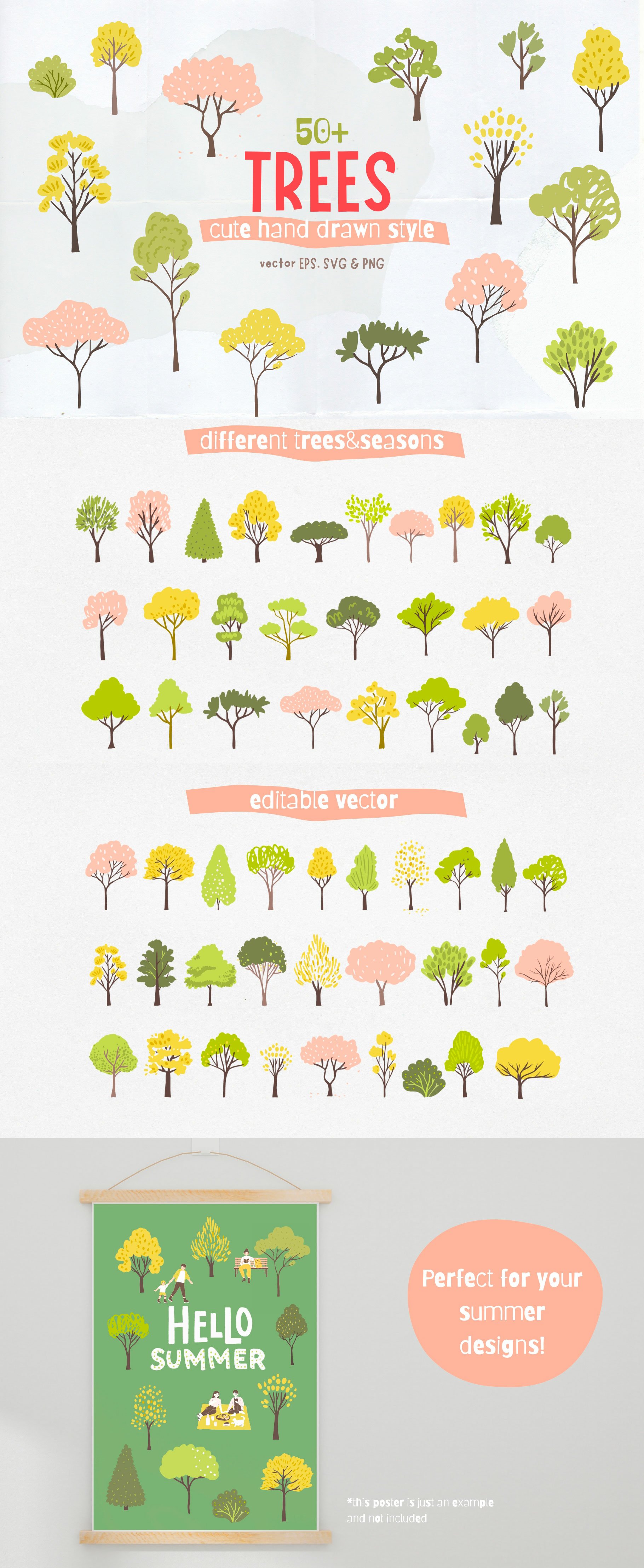 Vector Trees Collection
