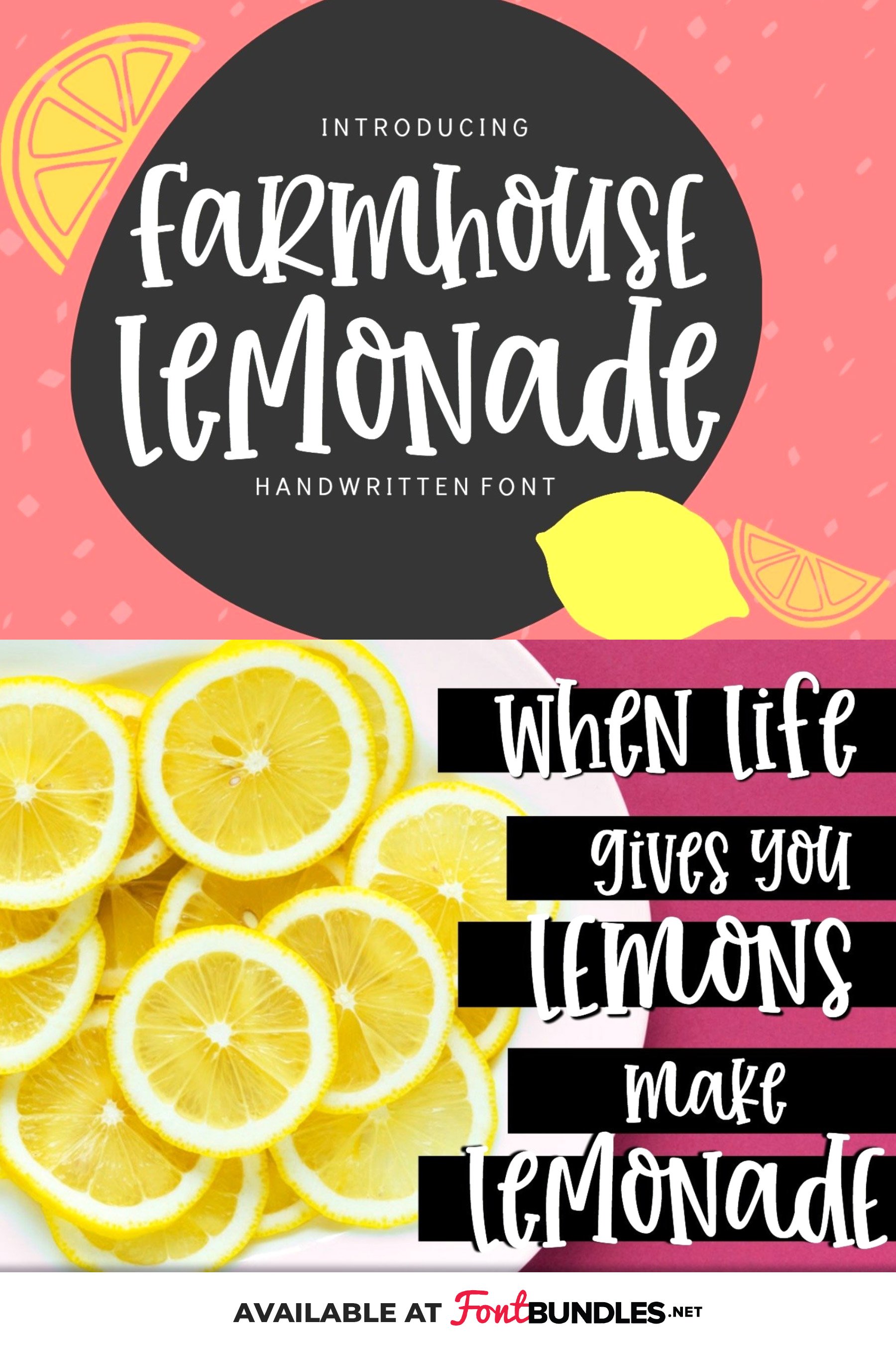 Farmhouse Lemonade Font