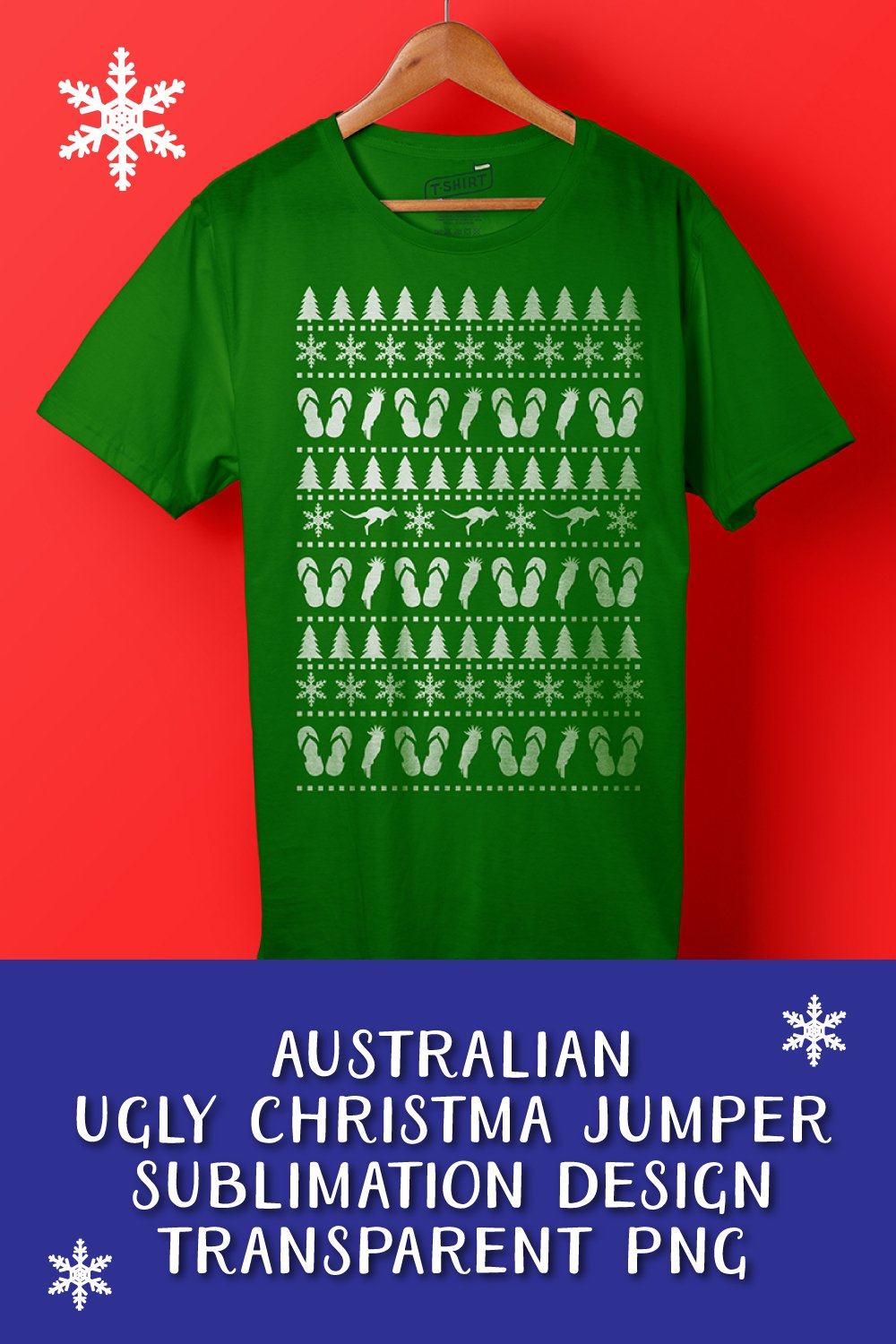 Australian Ugly Christmas Sweater, Australia Christmas Sub