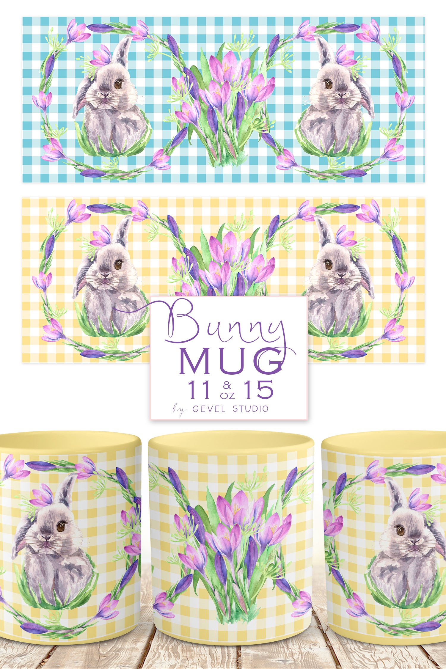 Easter Mug Sublimation Designs | Spring Mugs sublimation PNG