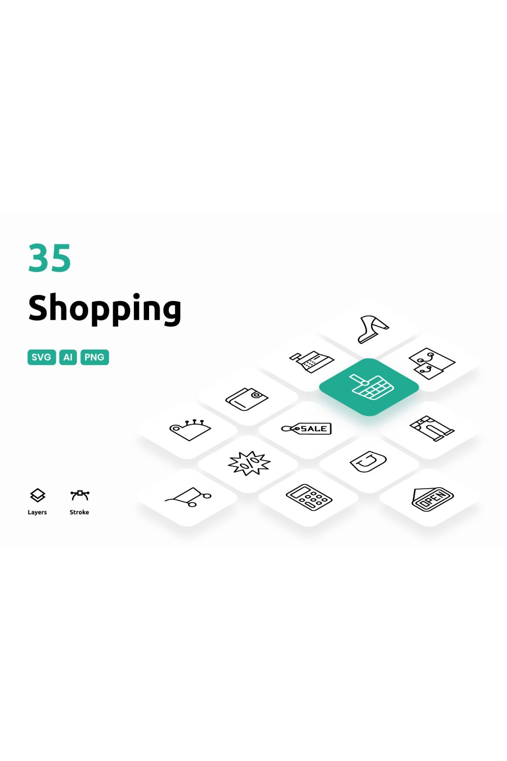 Shopping Icons Pack