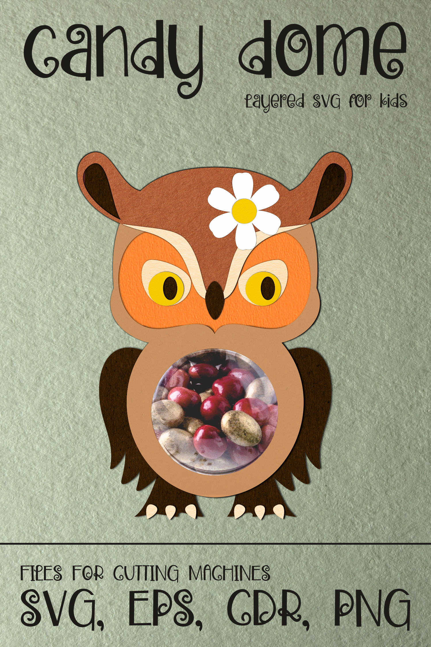 Eagle Owl Candy Dome