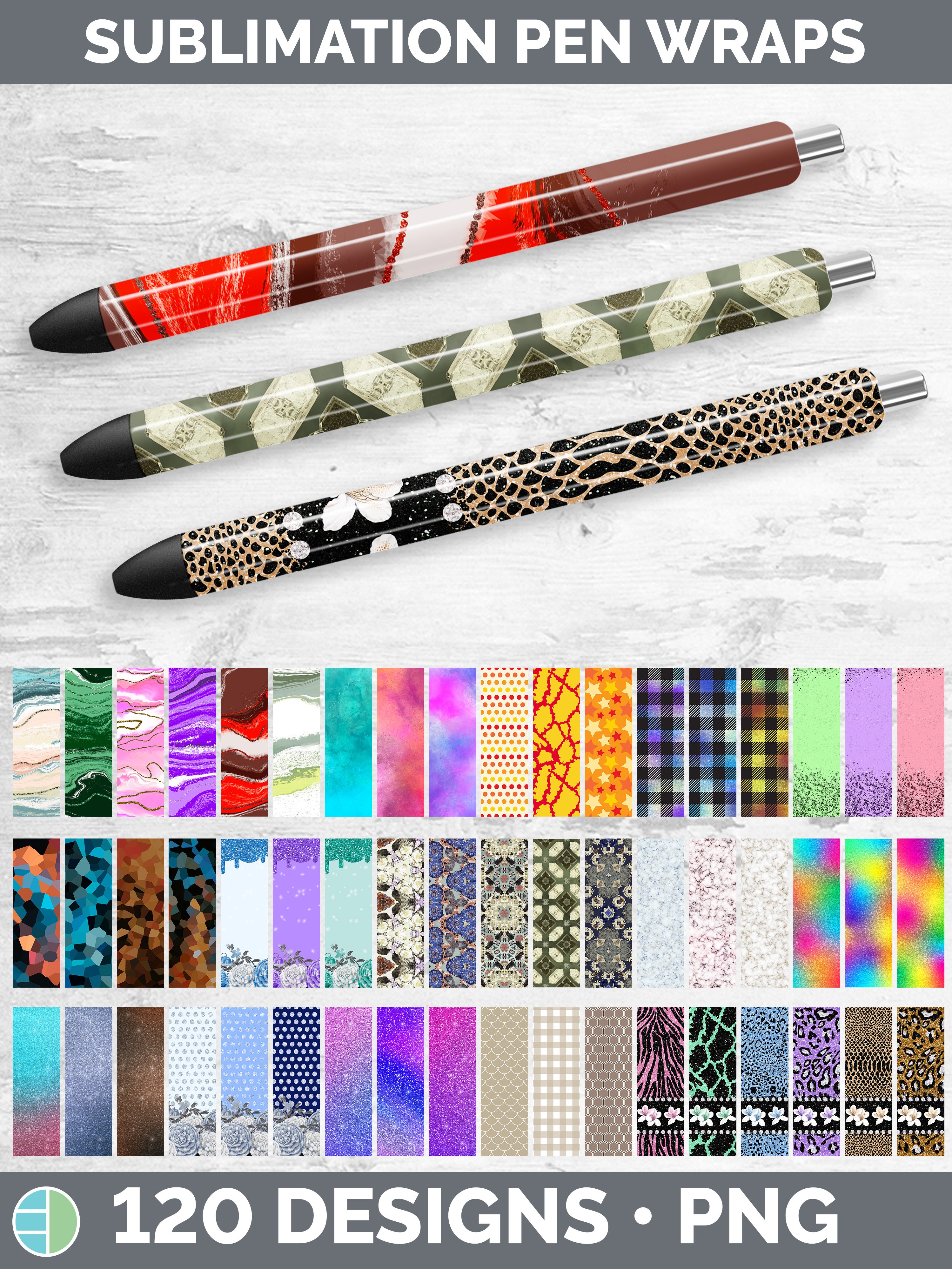 Pen Wraps | Epoxy Sublimation Bundle