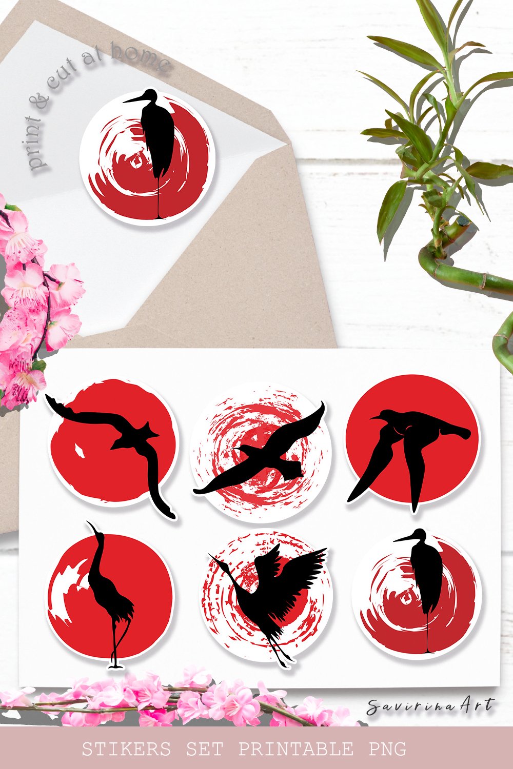 Japanes Stickers set Printable. Sticker PNG (2847139)